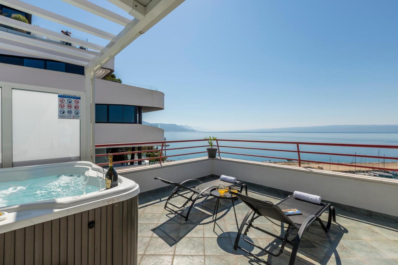 Seaside Penthouse With Hot Tub Sky Living Leilighet Split Eksteriør bilde